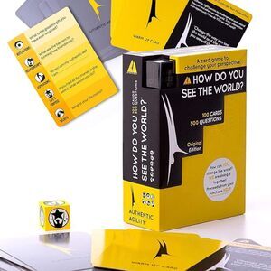 Agility Conversation Card Game (100 Cards - 500 Questions) Family Authentic